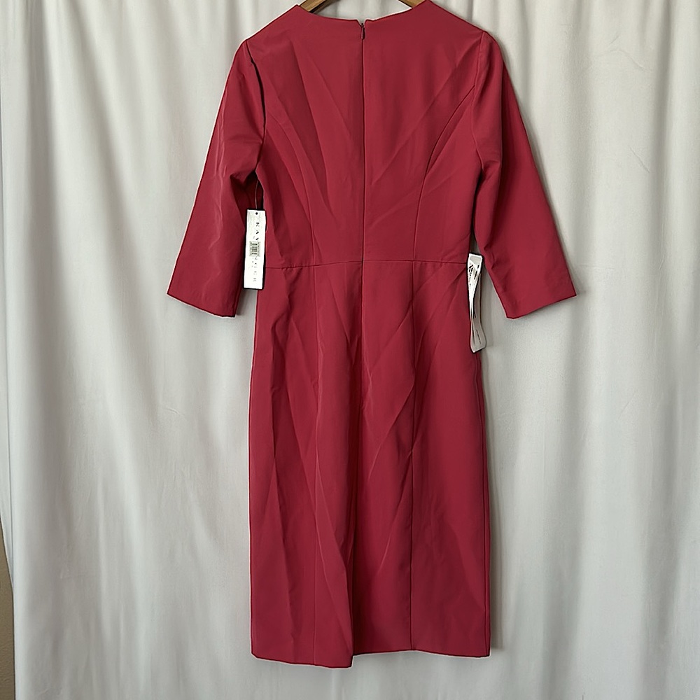 Kay Unger NWT Desert Rose 3/4 Sleeve Loretta Dress **Size 8** 🌸🌸 - Picture 7 of 10